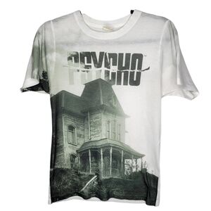 Vintage Pyscho TV Show Promo Bates Motel Movie T-Shirt Horror Thriller Sz Small
